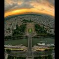 Paris vista desde lo alto de la torre ifel