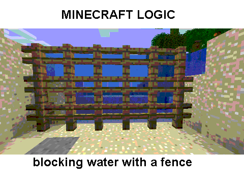 Minecraft logic - meme