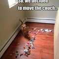 Move your couch!