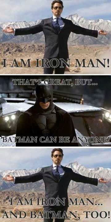 I am iron man - meme