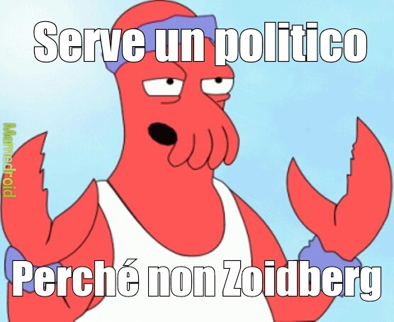 Serve Zoidberg all'Italia - meme