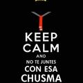 keep calm...