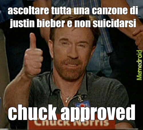 chuck approved - meme