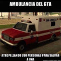 Ambulancia del GTA