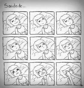 saudade - meme