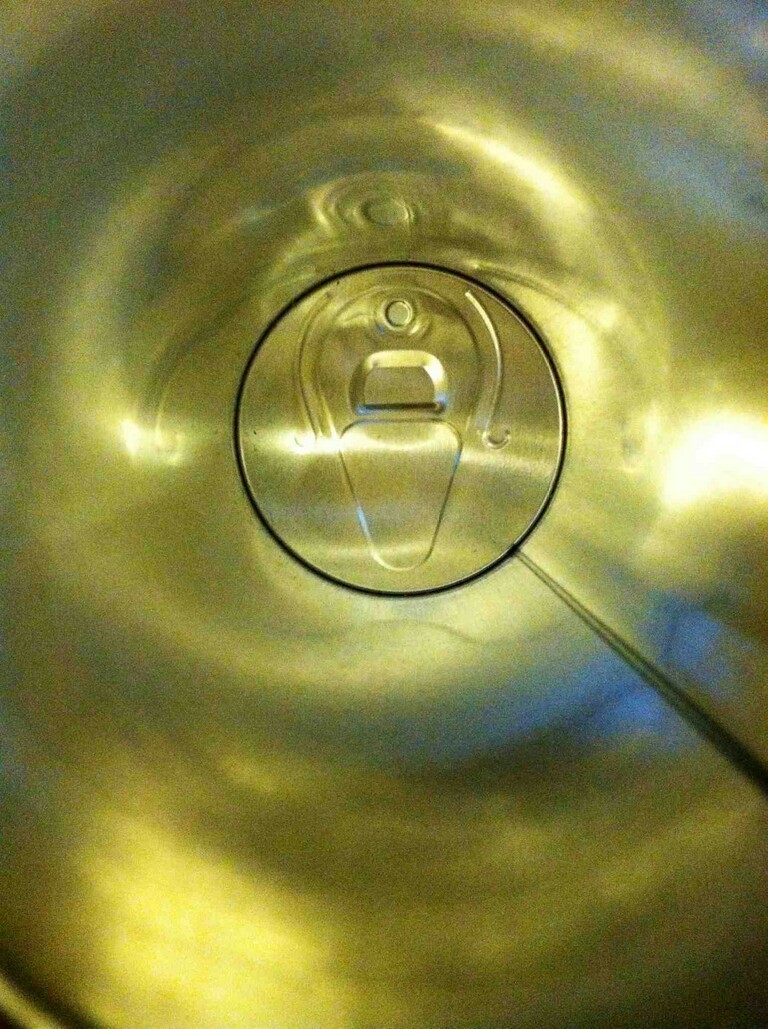 The part of a soda can you don't normally get to see - meme