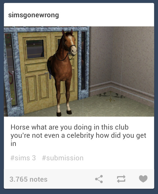 just Sims being Sims - meme