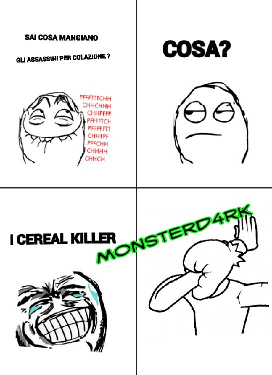 i cereal killer - meme