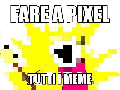 pixel - meme