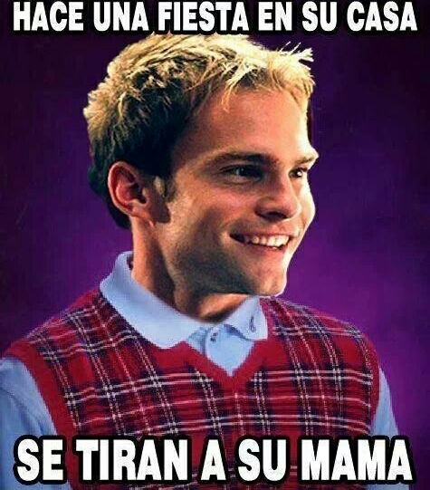 Bad Luck Stifler - meme.