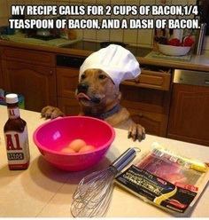 then wrap in bacon and they will come back for seconds - meme