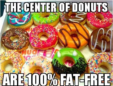 the center of donuts - meme