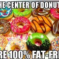 the center of donuts