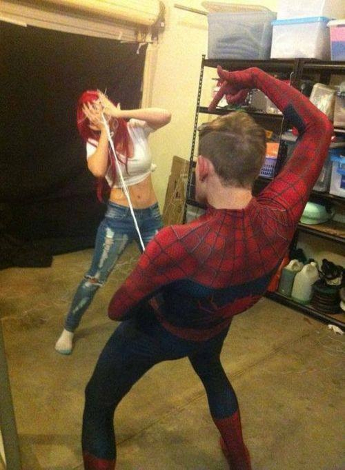 Spider-Man? Oh god why? :( - meme