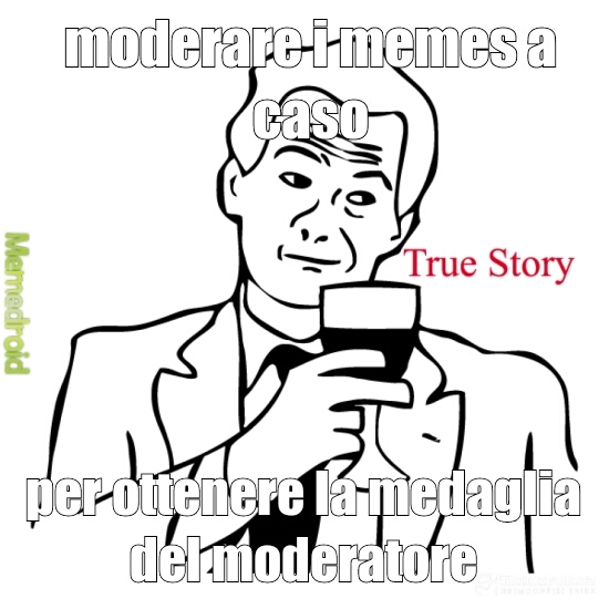 il moderatore - meme