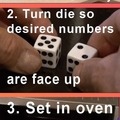 how to make cheating dices