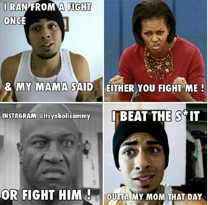 beiber would lose both fights - meme