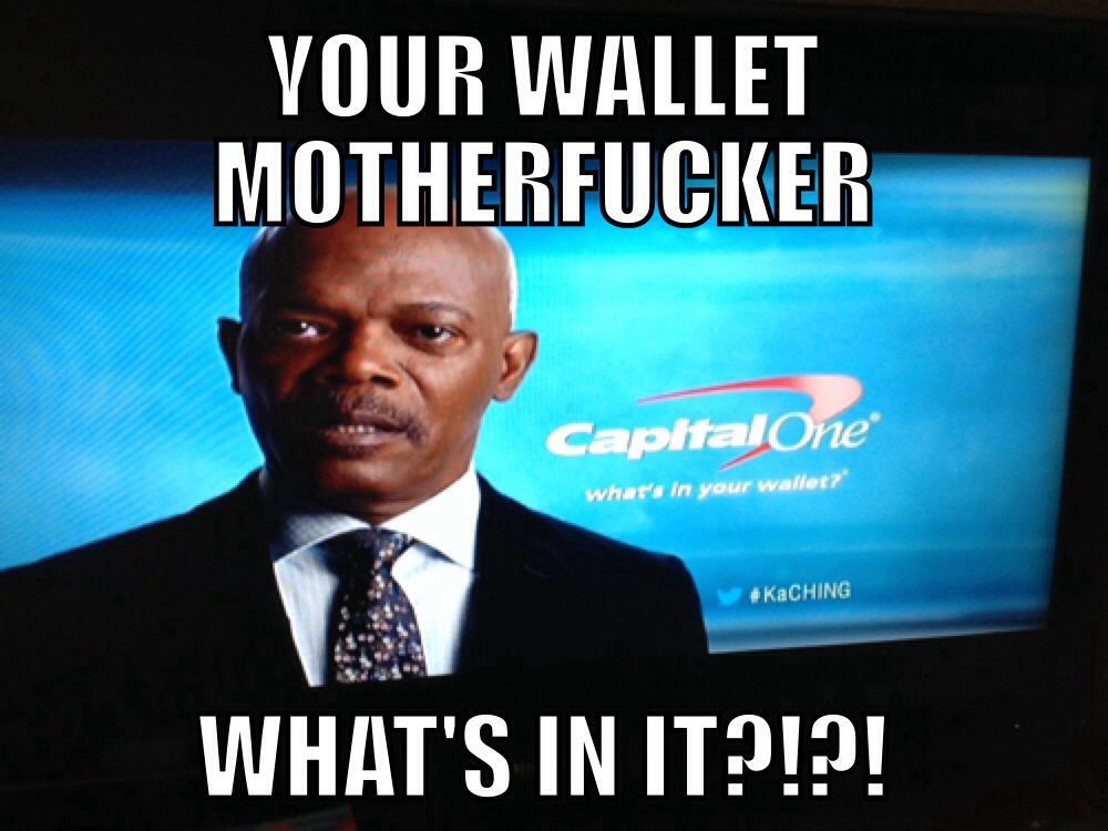 What's in your wallet - meme