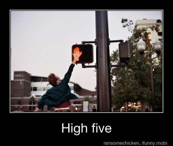 high five! - meme