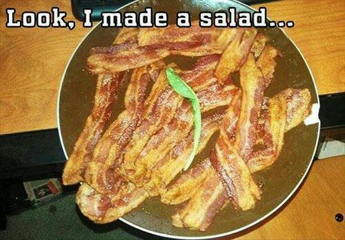 My kind of salad. - meme