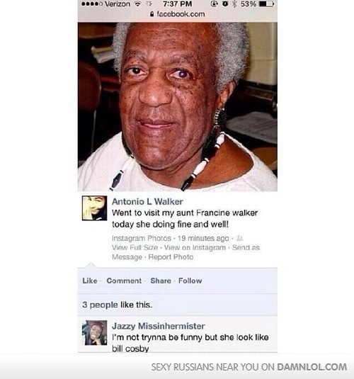 Bill Cosby in the house  - meme