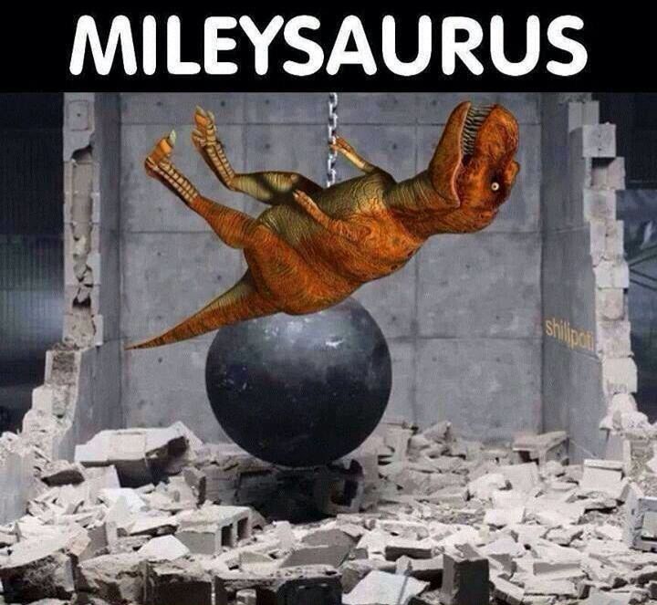 mileysaurus - meme
