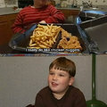 '3rd comment loves chicken nuggets'