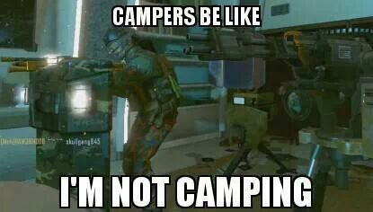 campers, campers everywhere. - meme