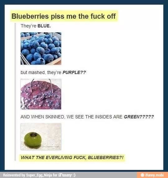 Dem blueberries Meme by Alcatraz1 ) Memedroid