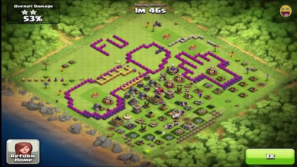 Mean while on clash of clans - meme