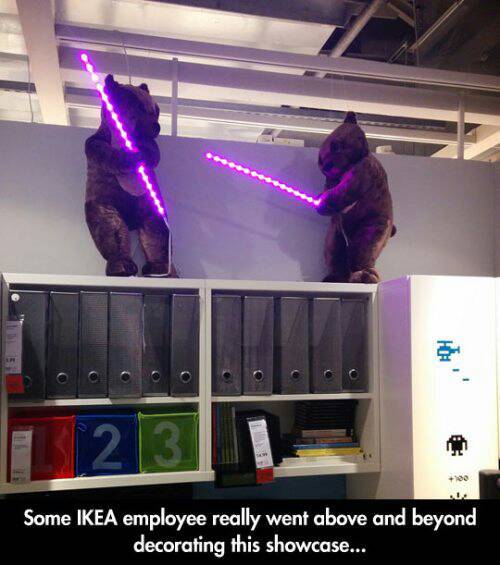 just another day at IKEA - meme