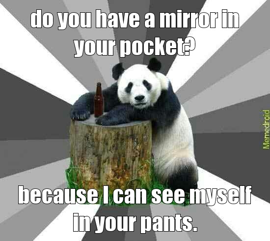pick up panda - meme