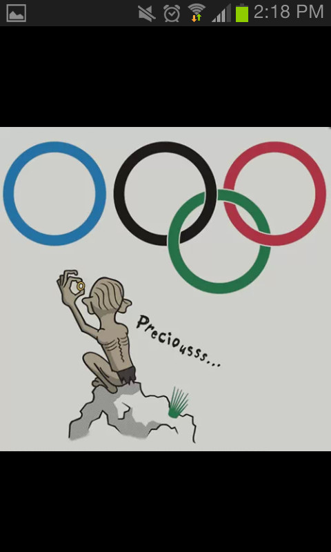 the Olympics are great - meme