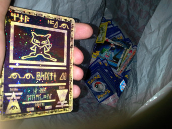 My long lost treasure. There must be atleast hundred of these cards :o - meme