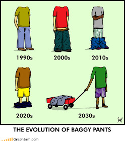 Evolución de los pantalones... - meme