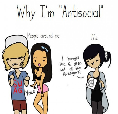 Antisocial - meme
