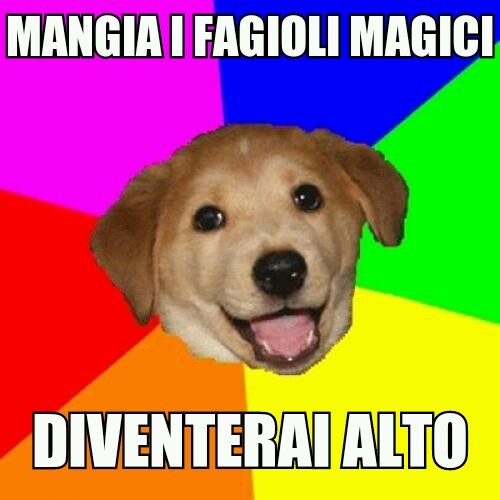 i fagioli magici - meme