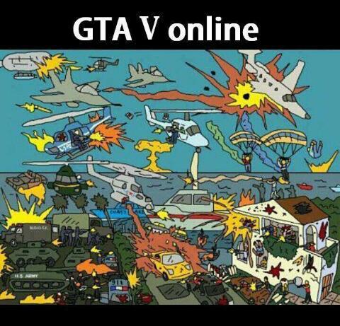 GTA V Online - meme