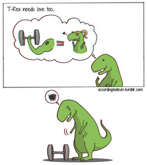Poor T. rex - meme