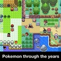 Pokemon through the years