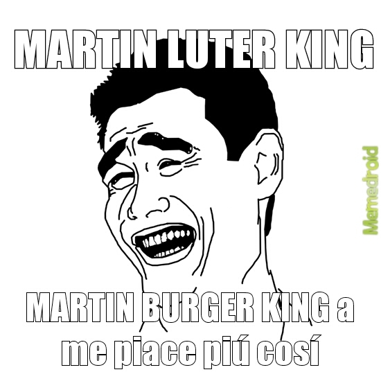MARTIN BURGER KING - meme
