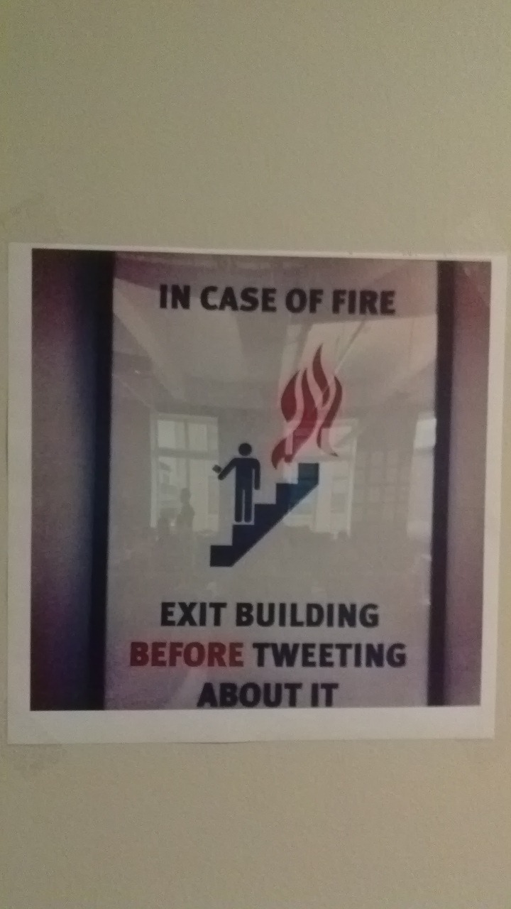 title tweets before leaving the building - meme