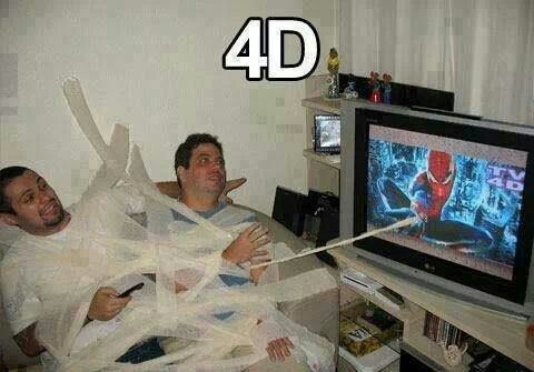 4D spiderman - meme