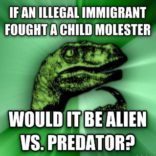 Alien vs. Predator - meme