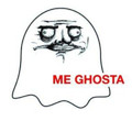 ahahha me gusta=me ghosta