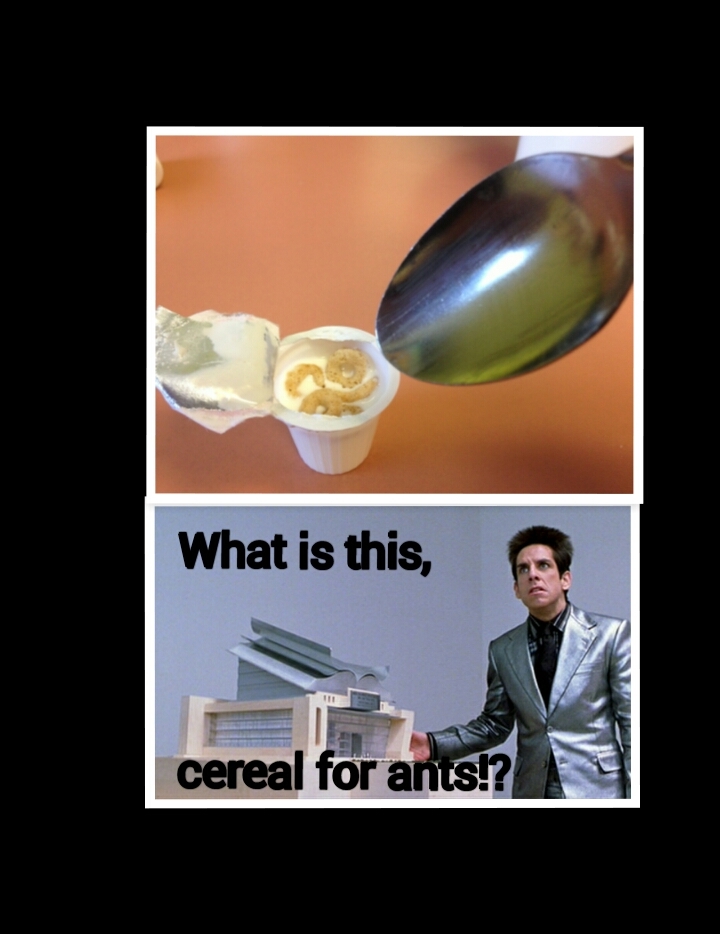 Cereal for ants - meme