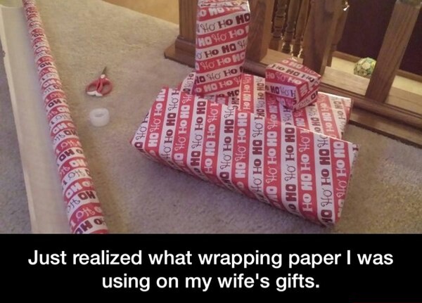 Wrapping paper - meme