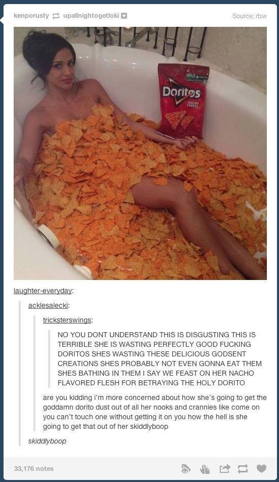 Someone else who love Doritos? - meme