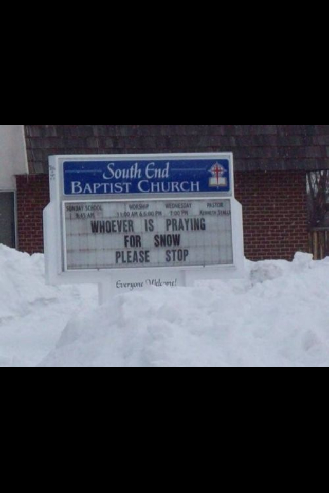 STOP PRAYING FOR SNOW - meme