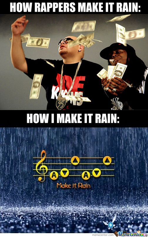 Avatar make it rain. Make it Rain. Making it Rain Мем. Make it Rain перевод.